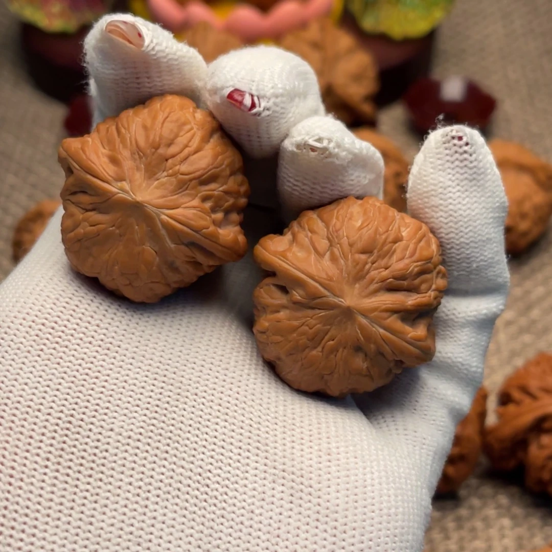 四***）文玩核桃把件全品铁锤36