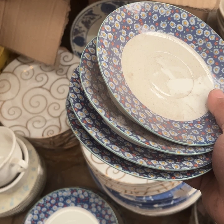 瓷出口小盘四支出口花盘