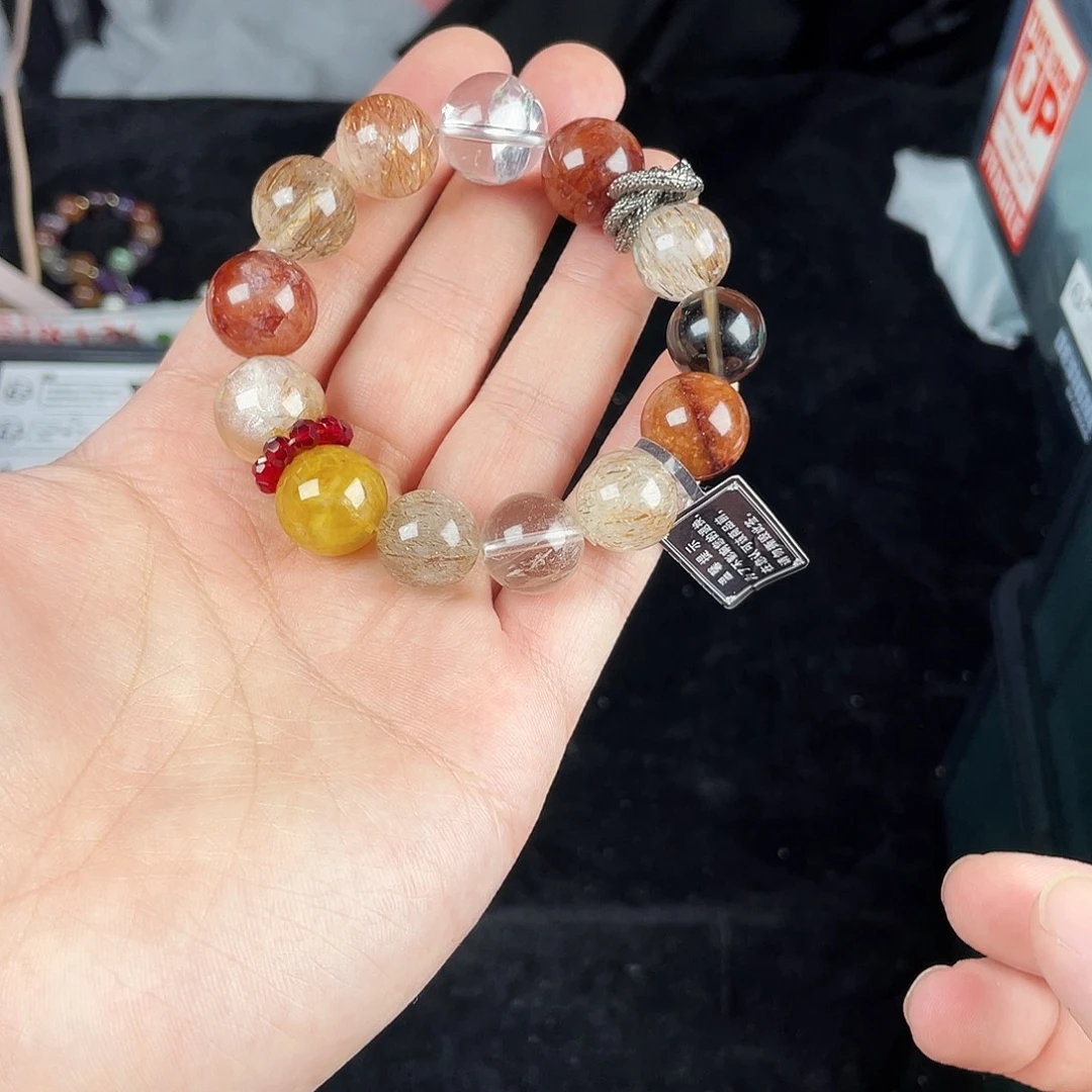 手链水晶银S925镶嵌