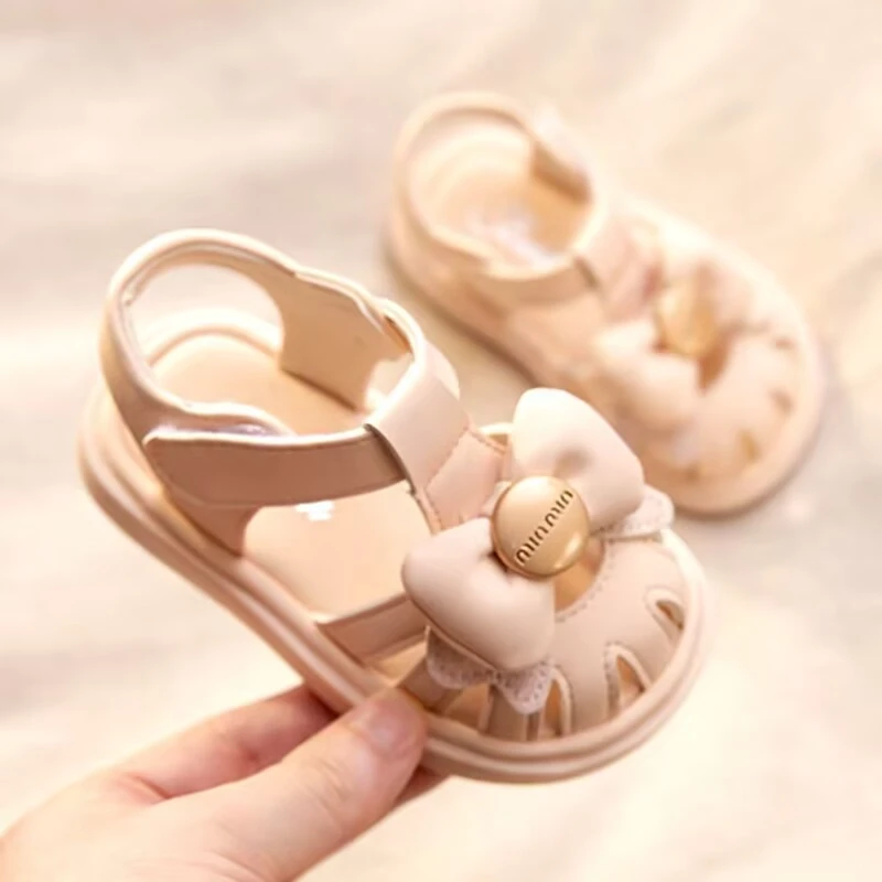 ABC夏季婴儿鞋公主凉鞋一包头小童宝宝鞋1-3岁学步鞋软底鞋子女童