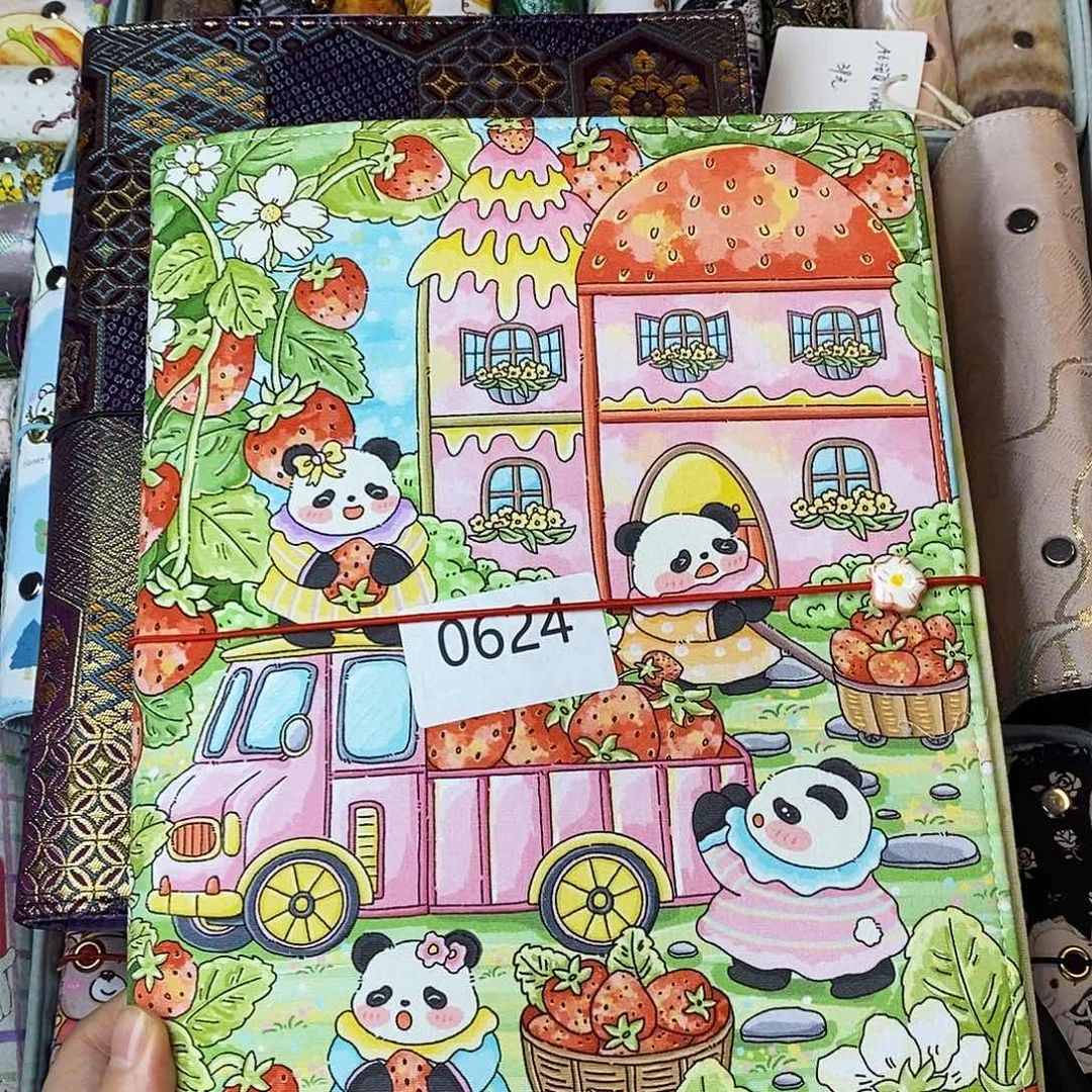 织绣B5活页送纸0624
