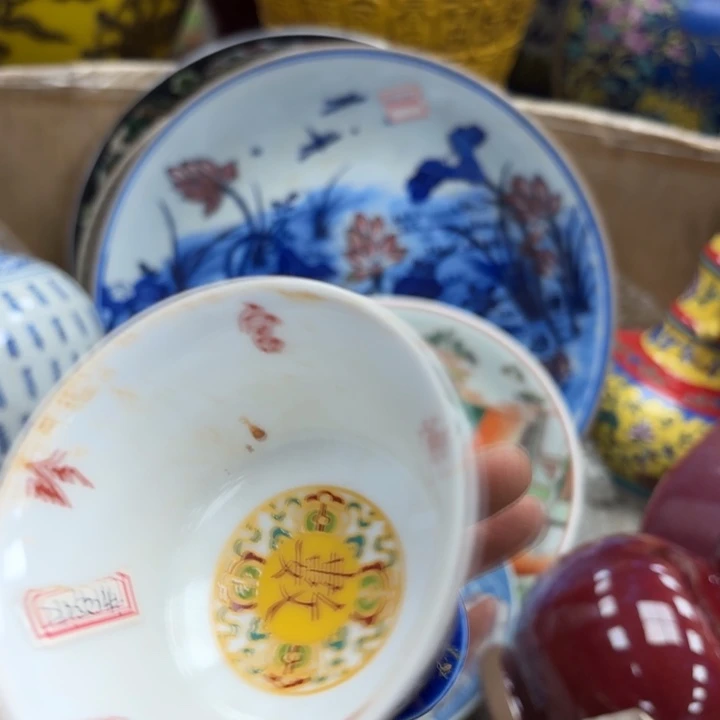 瓷片瓷器摆件 瓷器摆件