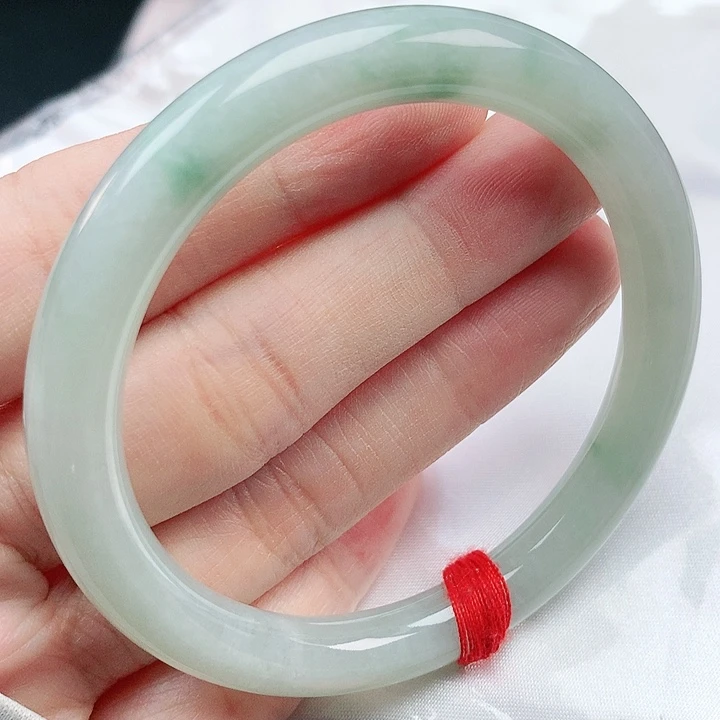 翡翠手镯未镶嵌53圆条880854