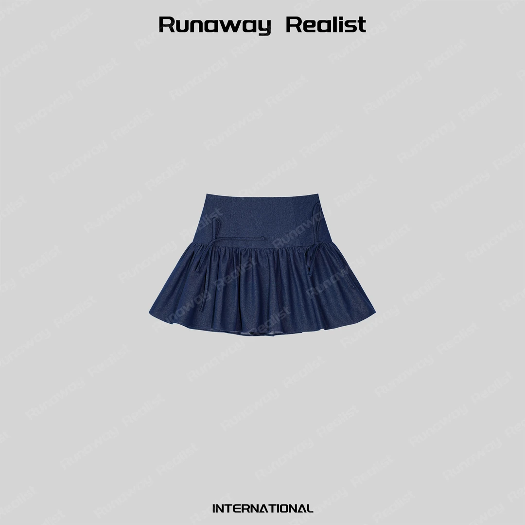 【RUNAWAY REALIST】韩系甜美百搭半身裙蓬蓬裙 Q271
