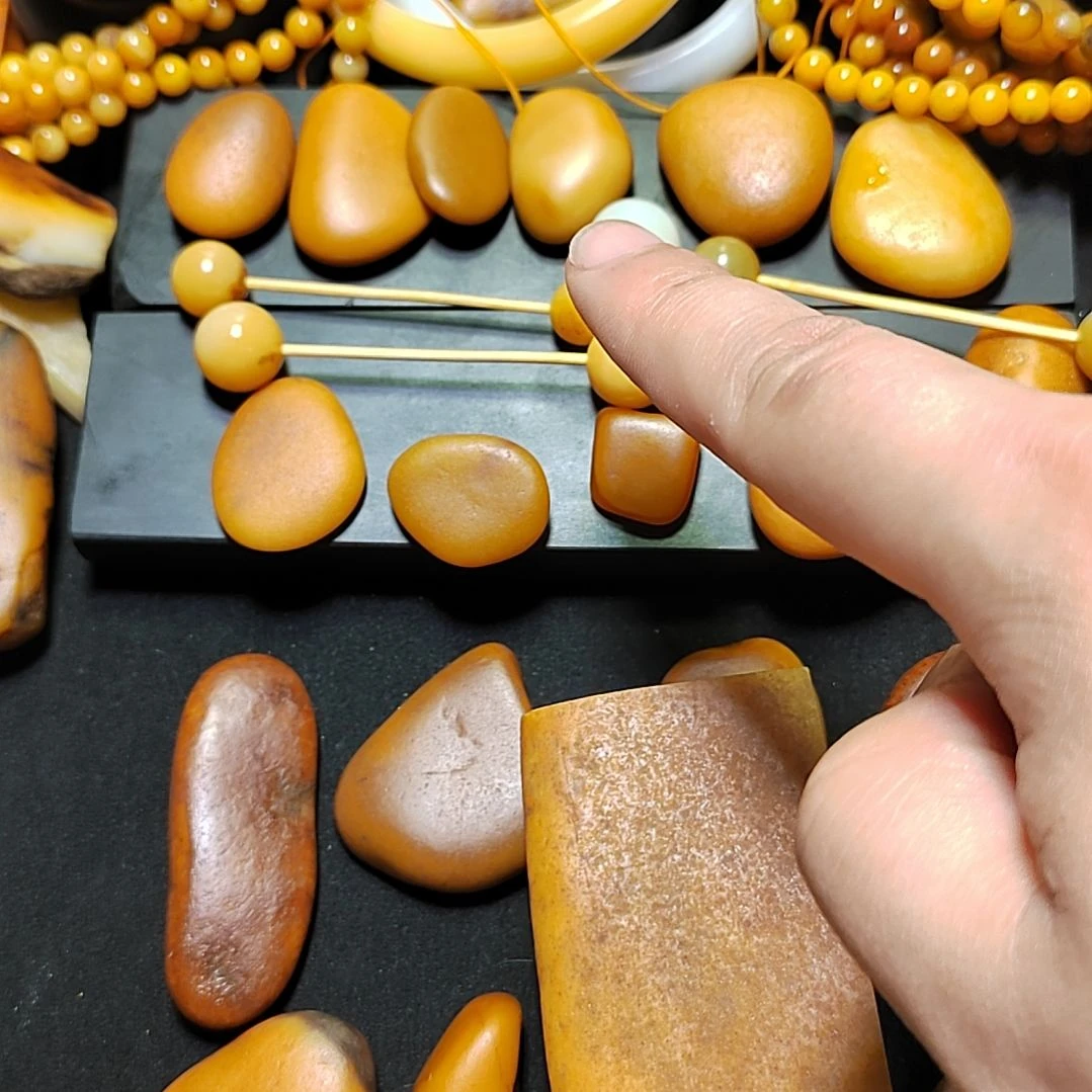 石材唐河彩玉原石五个