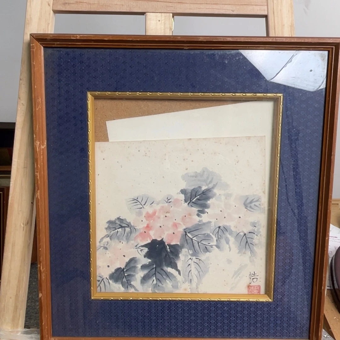 凉***粉华韵居海外字画鉴赏
