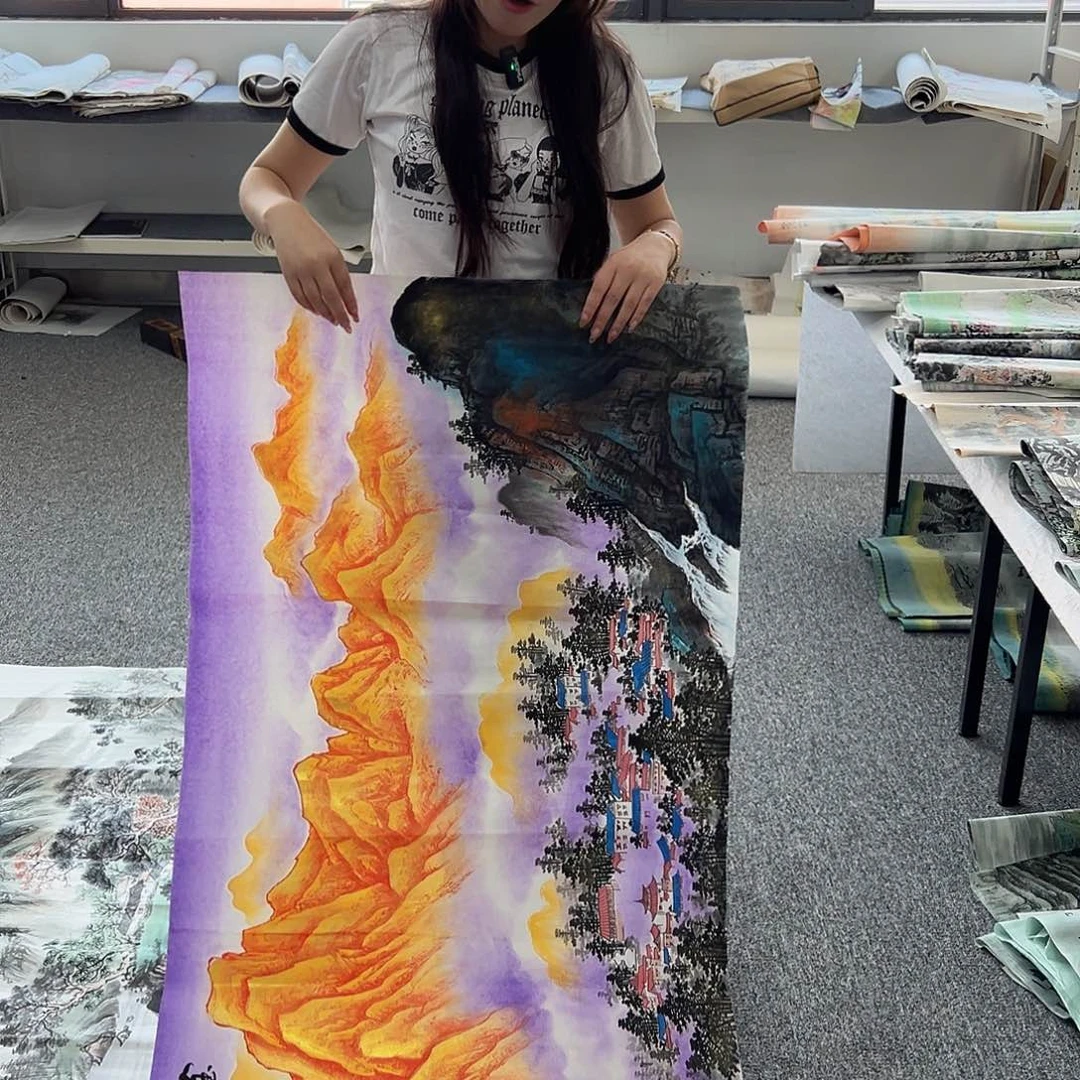 国画纯手绘字画作品欣赏