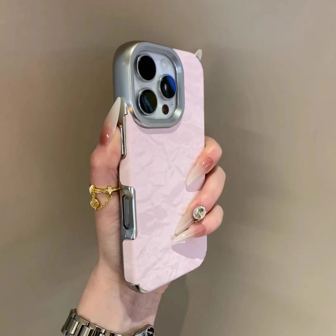 雪山纹全包保护适用iPhone16ProMax情侣款防摔情侣手机壳小众可爱