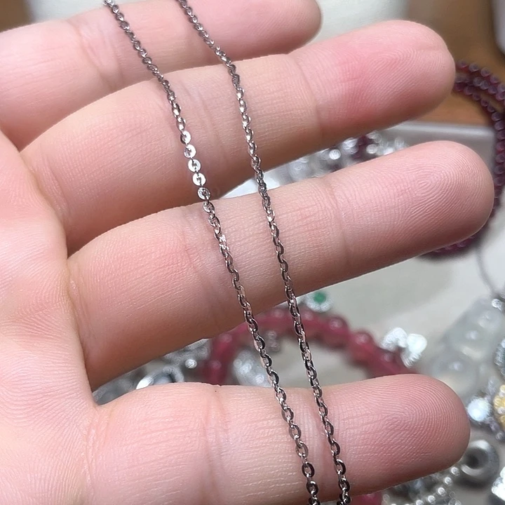 坠链均925银珐琅闪0