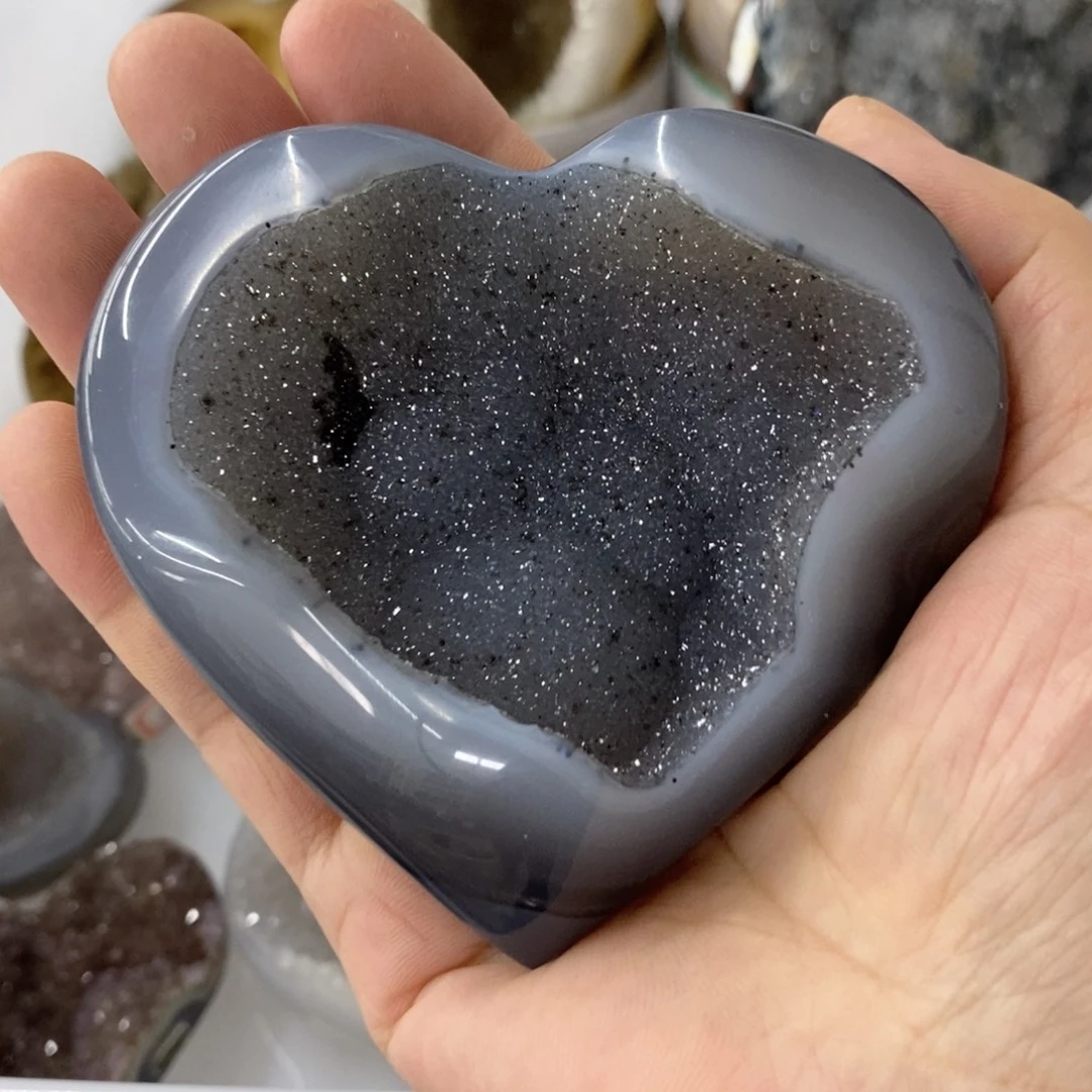 紫晶珠宝半成品未镶嵌