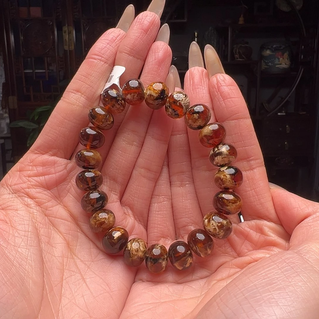 未镶嵌琥珀裸石S****炸抚顺琥珀10377十二