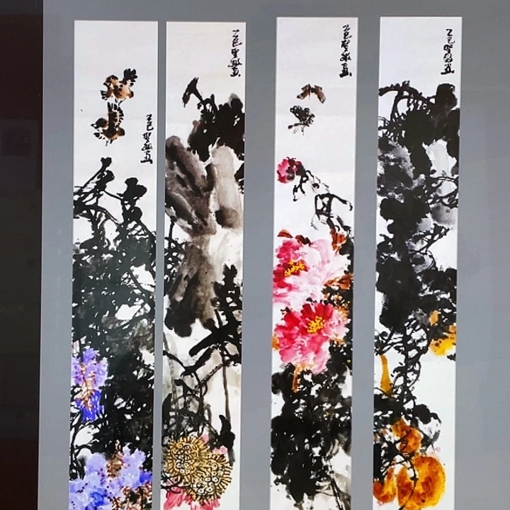 国画张圣敏先生纯手绘作品