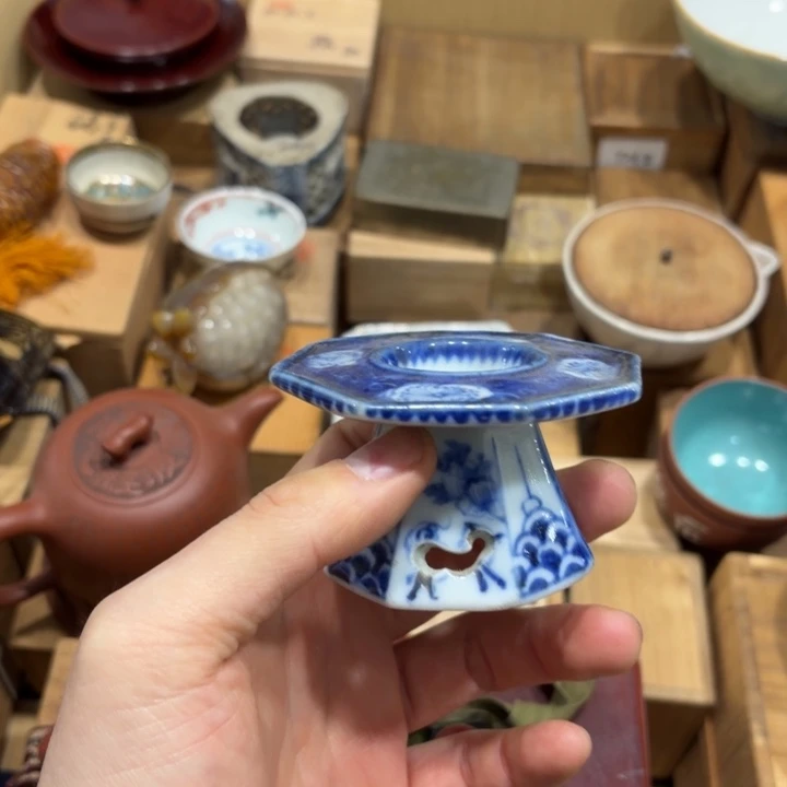 一***茶般若中古美术工艺品