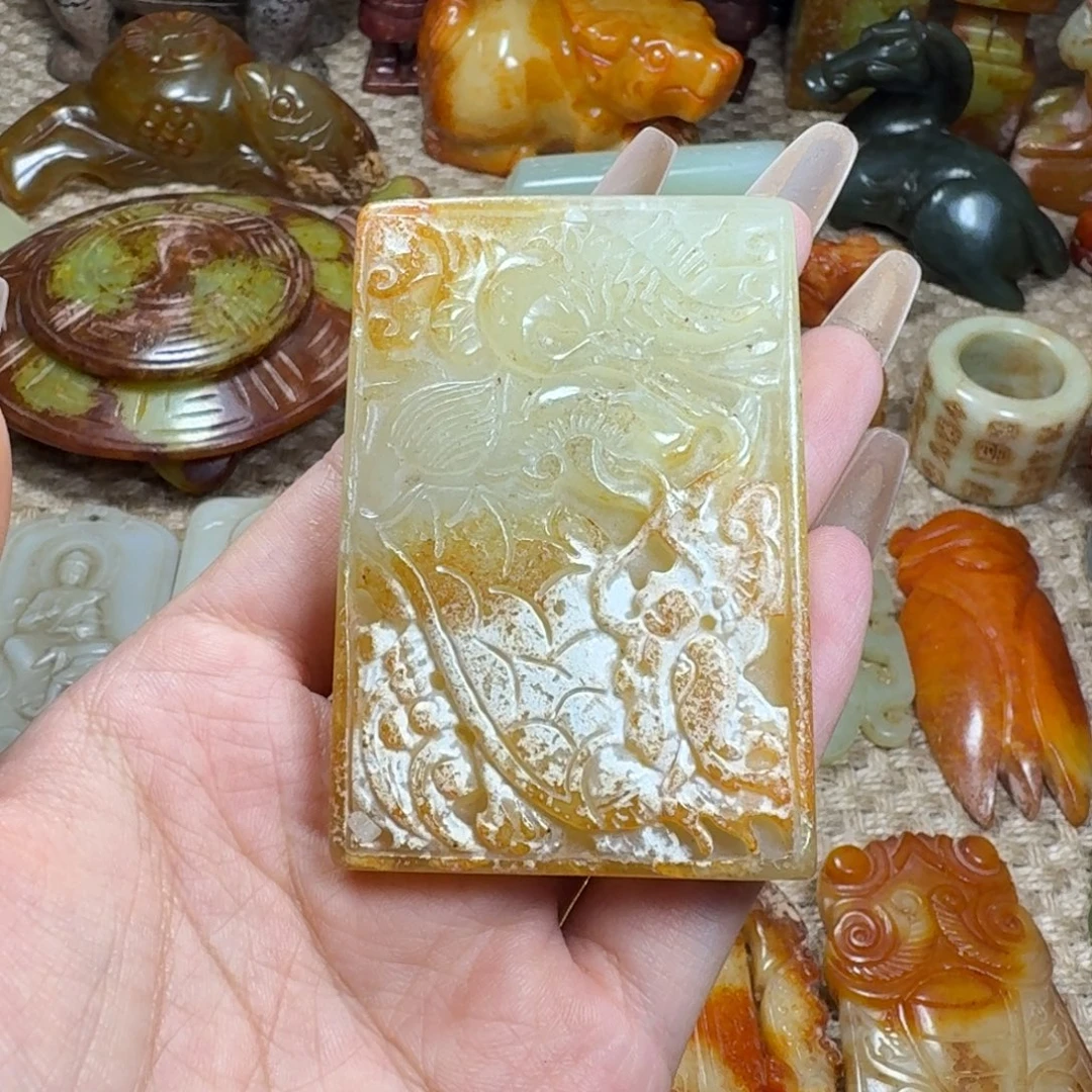 吊坠白玉菩提挂件