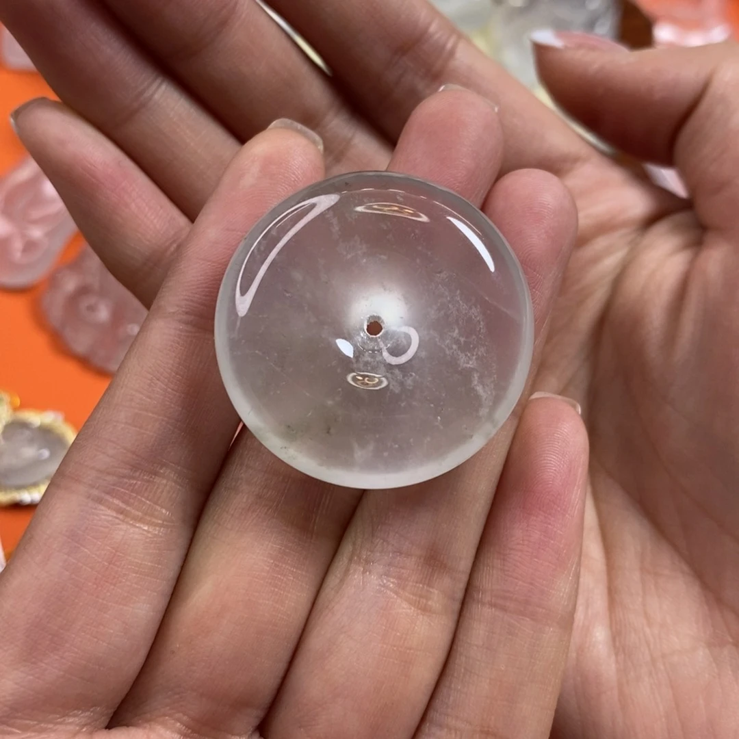 石英质玉平安扣未镶嵌
