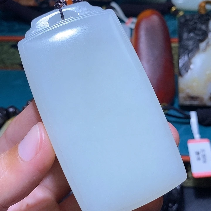 和田玉未镶嵌颈饰A7