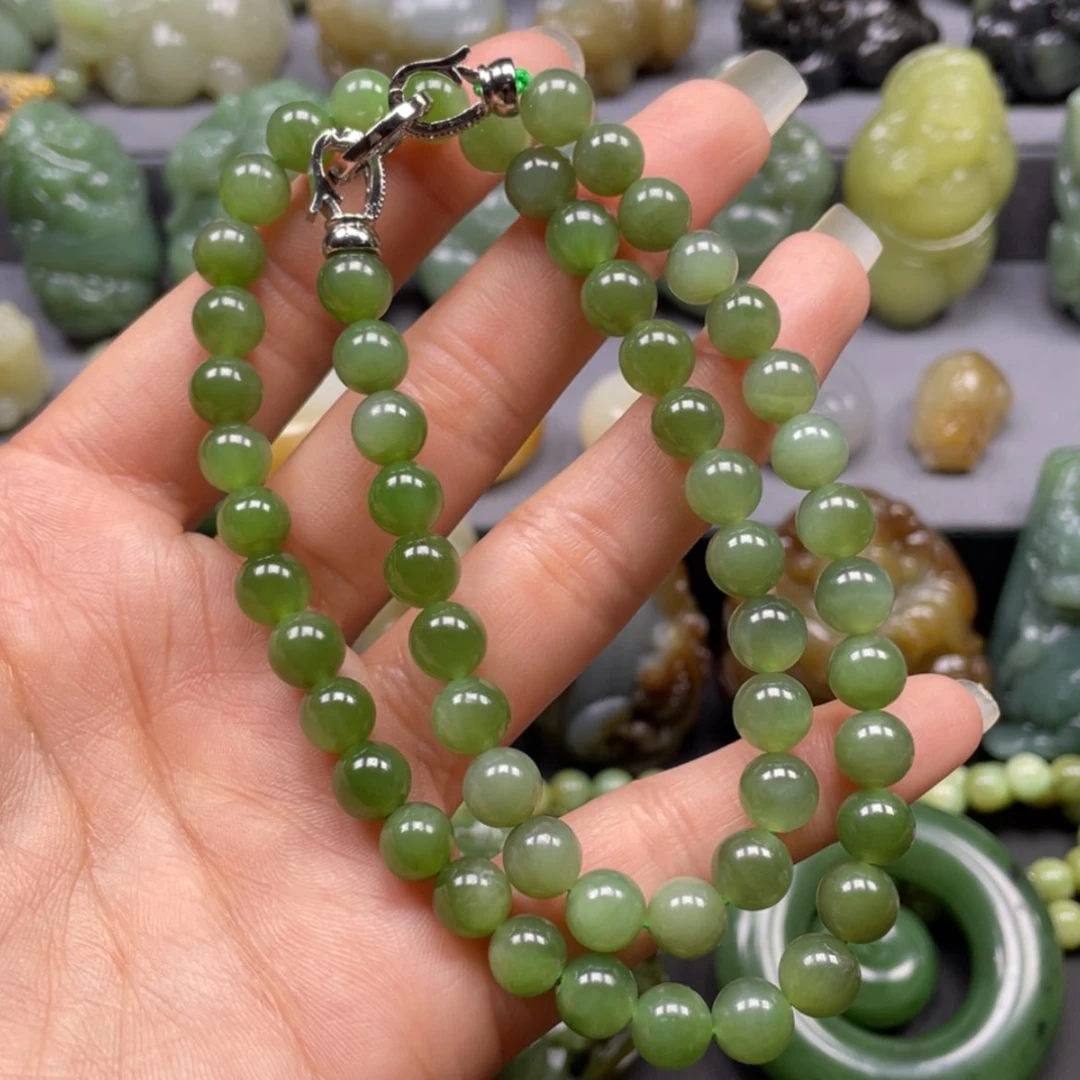 【闪购商品】项链未镶嵌和田玉福利8