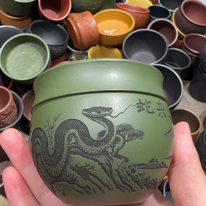 茶杯紫砂全手工紫砂