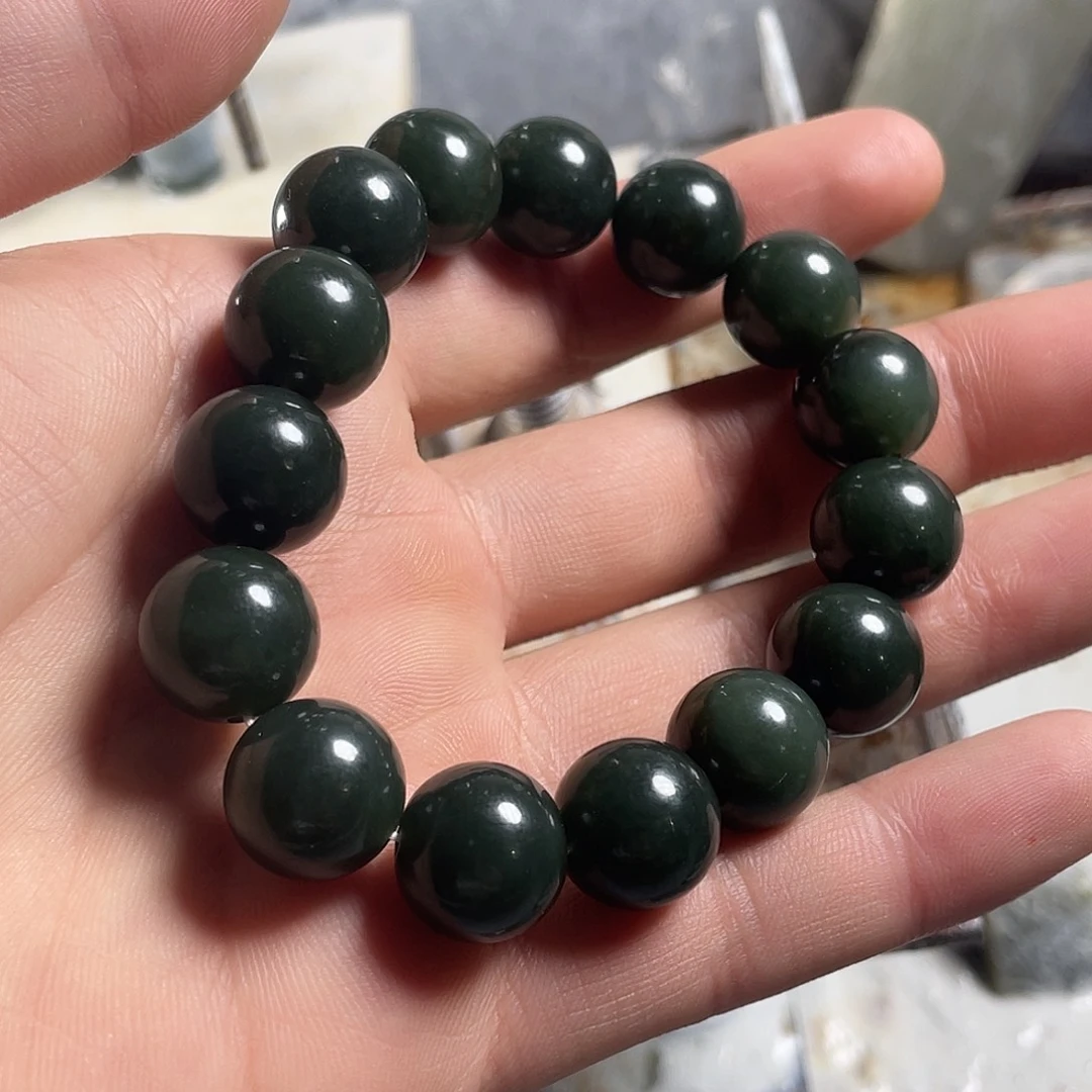 和田玉未镶嵌手串