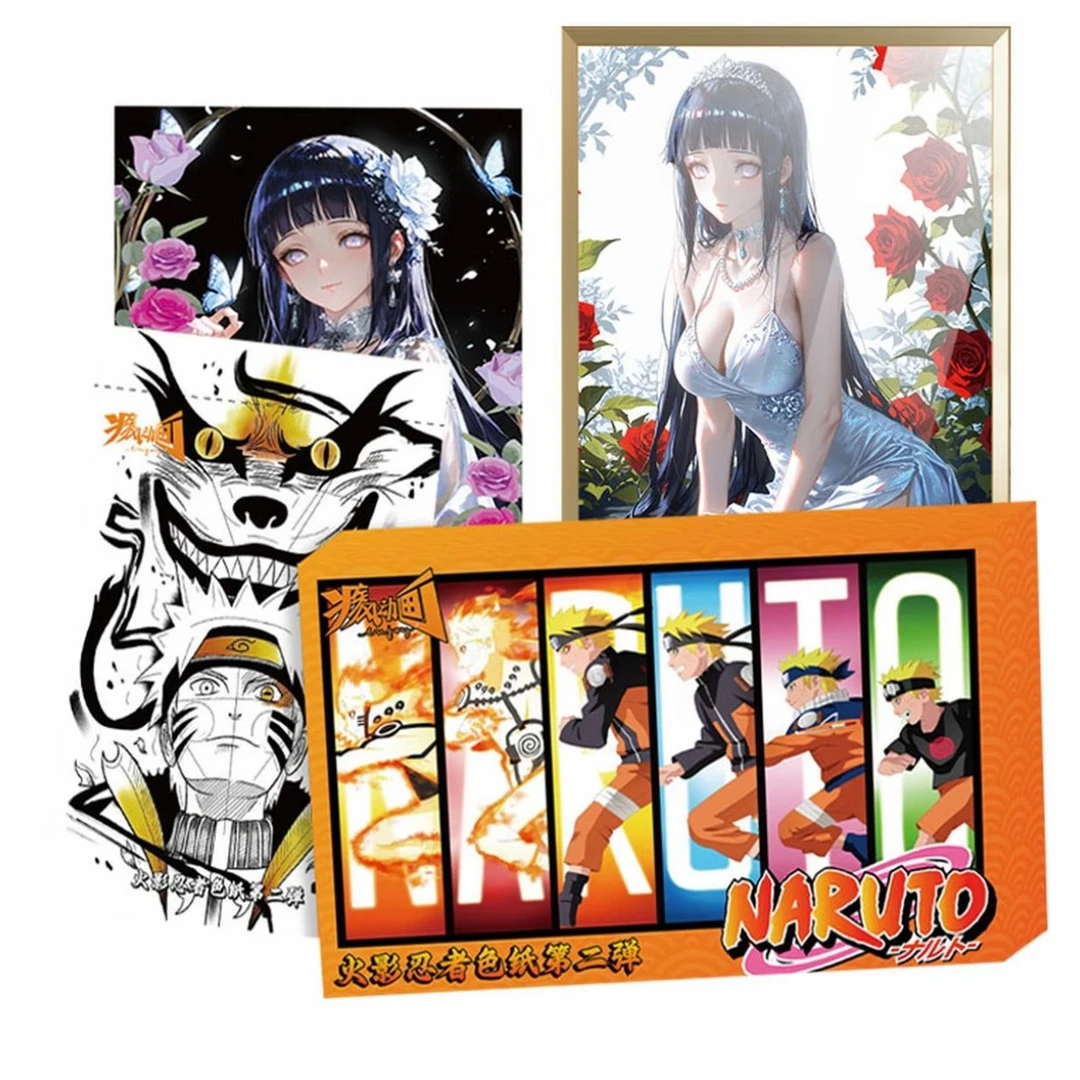 【转盘+叠叠】《火影忍者》疾风动画二弹收藏色纸盲盒（代拆）