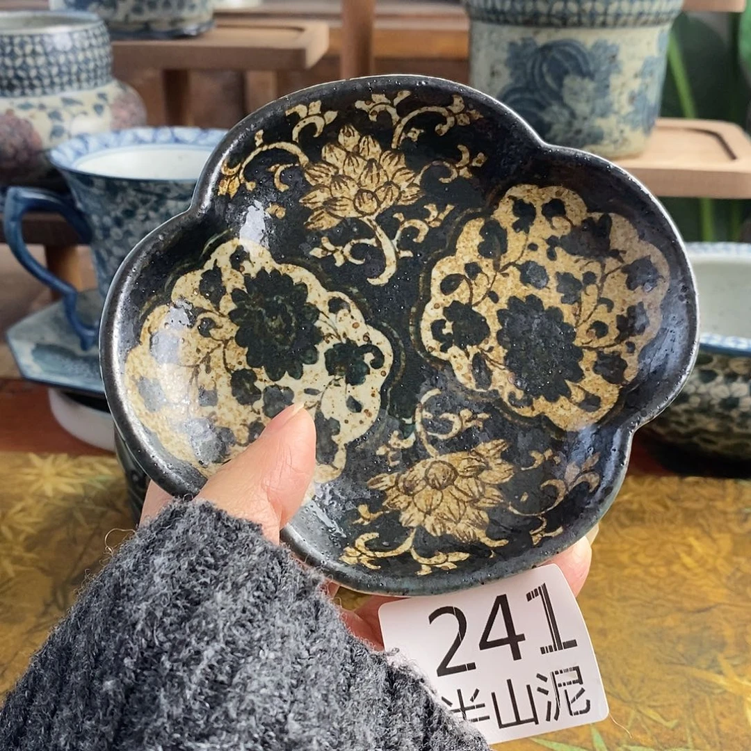 陶手工手绘青花高温陶瓷