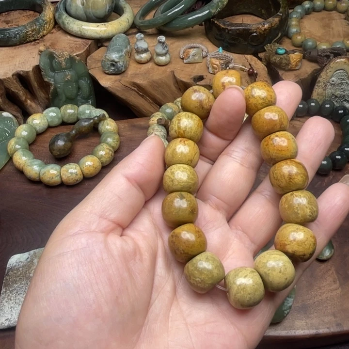 岫岩河磨玉（透闪石质玉）未镶嵌珠宝奇石