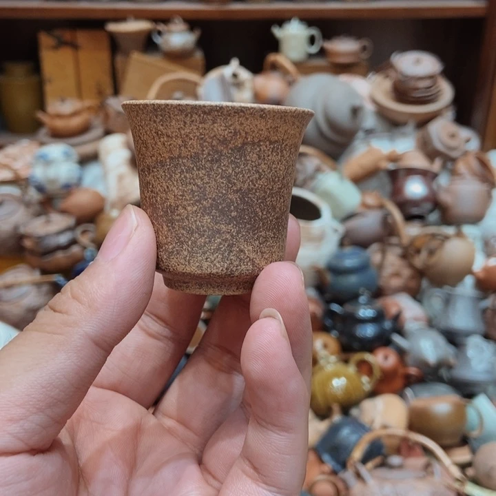 柴烧老岩泥高端茶器