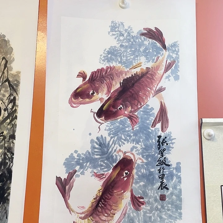 国画张圣敏先生纯手绘作品