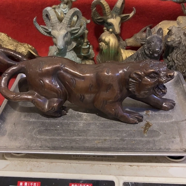 黄铜摆件，文房工艺品摆件