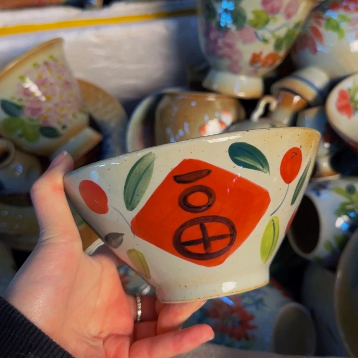 瓷片景德镇陶瓷手工手绘