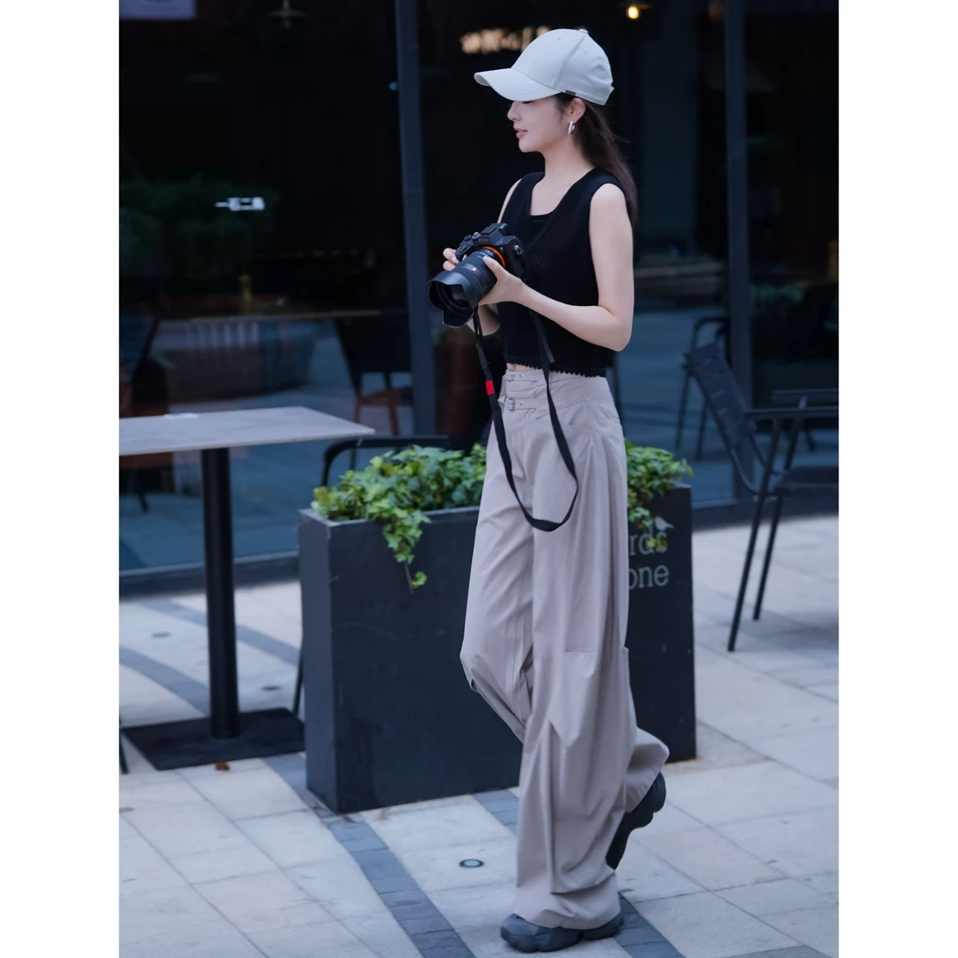 MT DISTORTION 设计师腰带设计工装弯刀裤