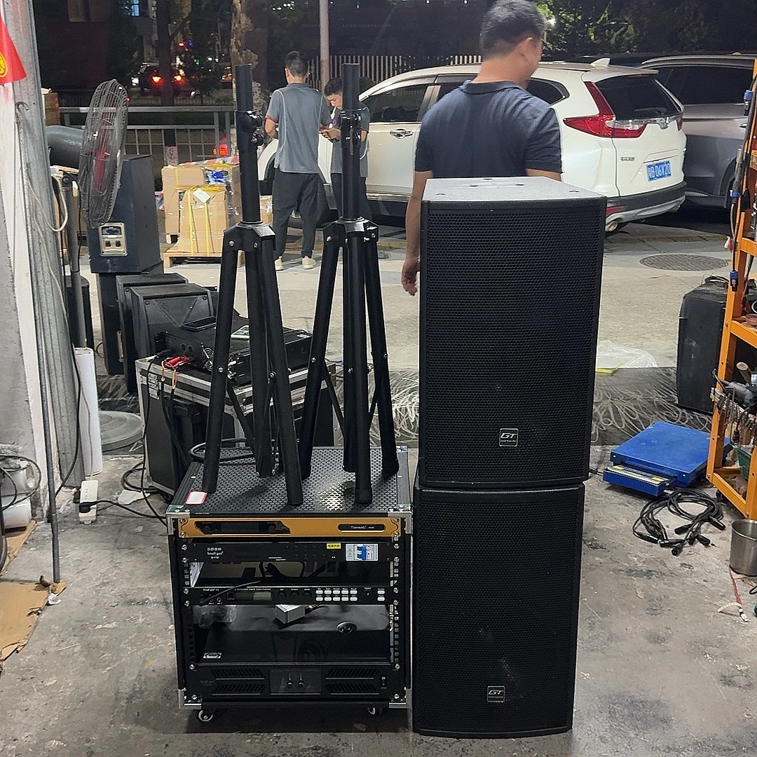 8新  不包邮派对屋12寸后导专业音箱7件套+悠响点歌机