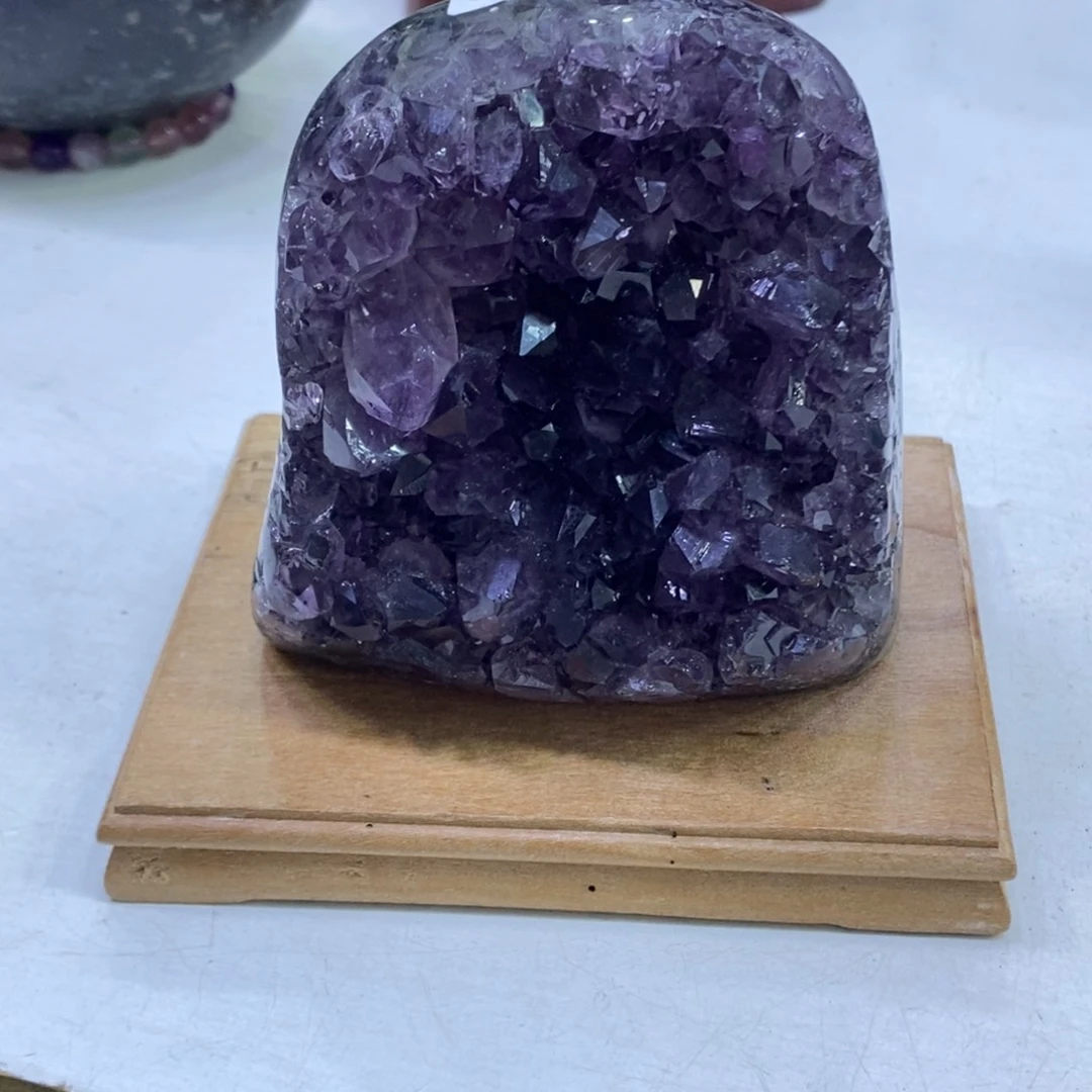 紫晶紫水晶1175未镶嵌你****？