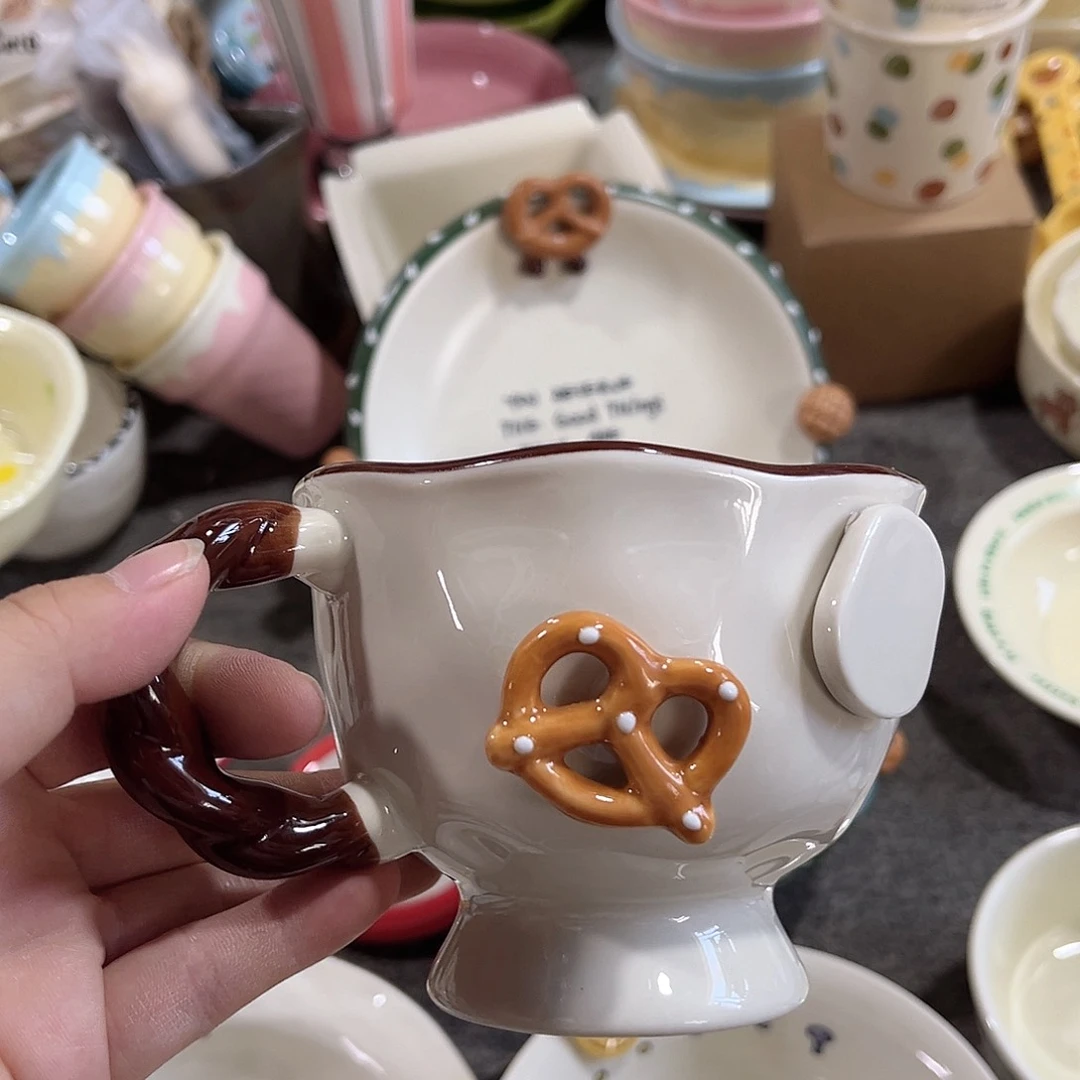 碱水结杯子微微瑕，