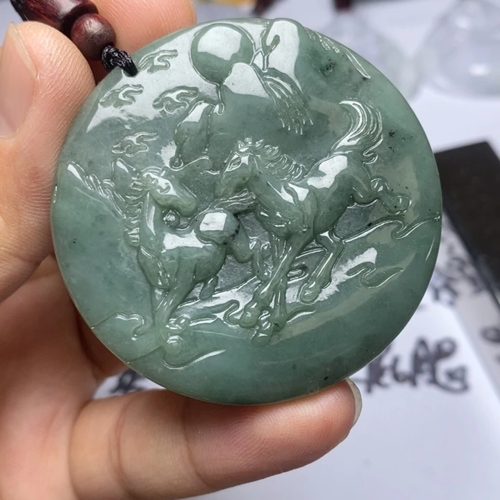 颈饰未镶嵌翡翠翡翠