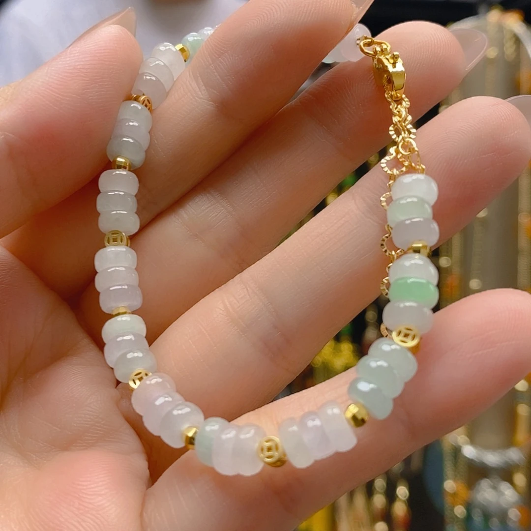 翡翠合金耳饰翡翠