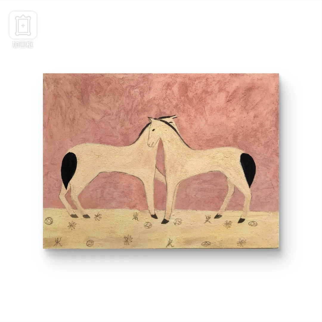 【经典系列】手绘挂画 “60*80” No.45