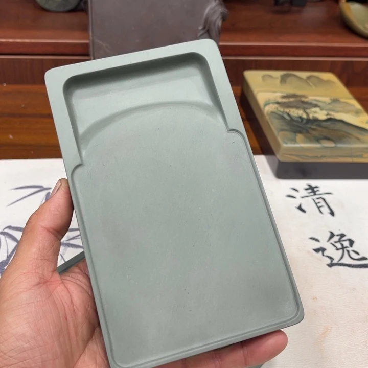 一**乂易砚老坑蓝佛