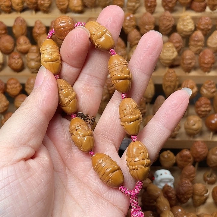 橄榄核手串/手链干饭人