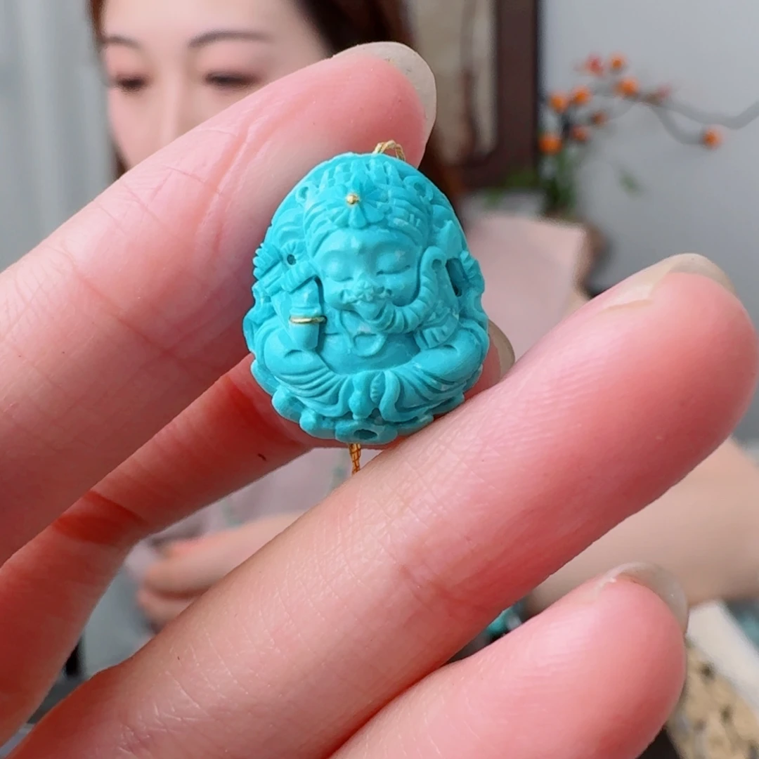 未镶嵌绿松石珠宝奇石