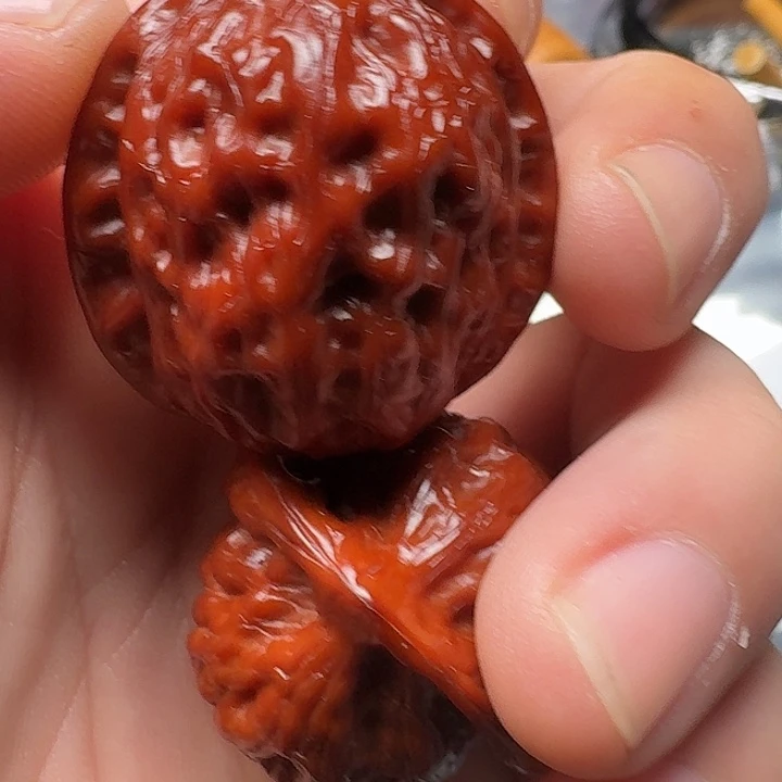 吊坠文玩核桃公子帽064