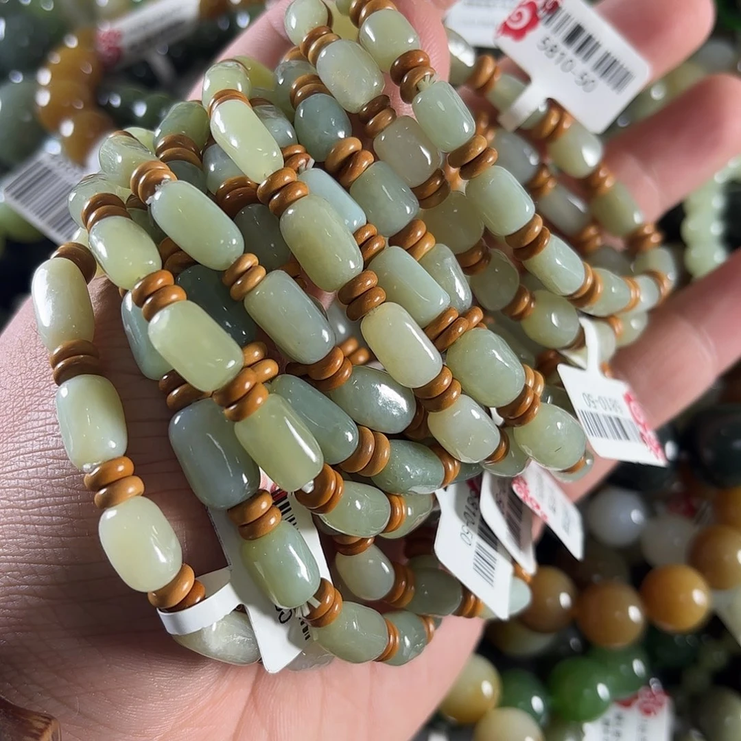 和田玉手链未镶嵌W随机发一