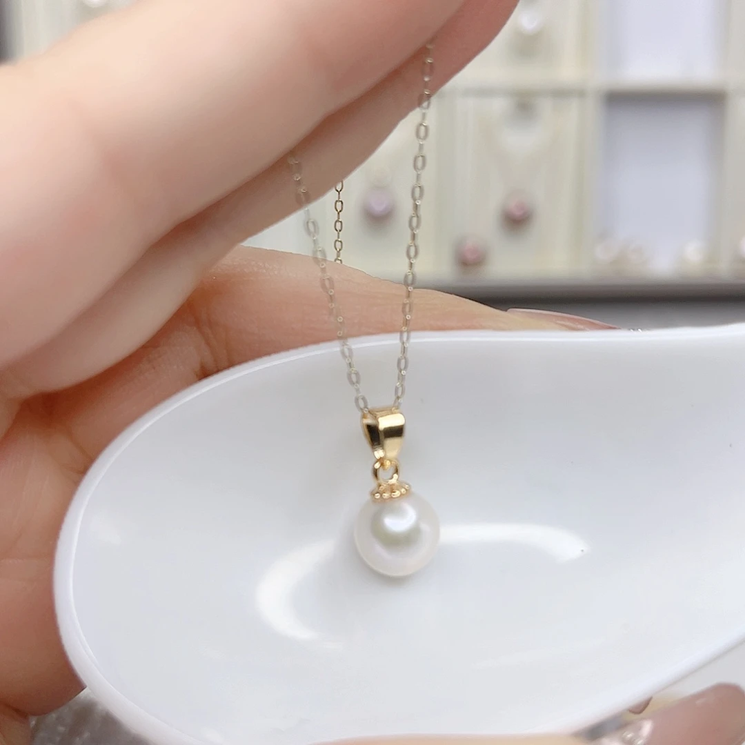 淡水珍珠合金吊坠(赠链)