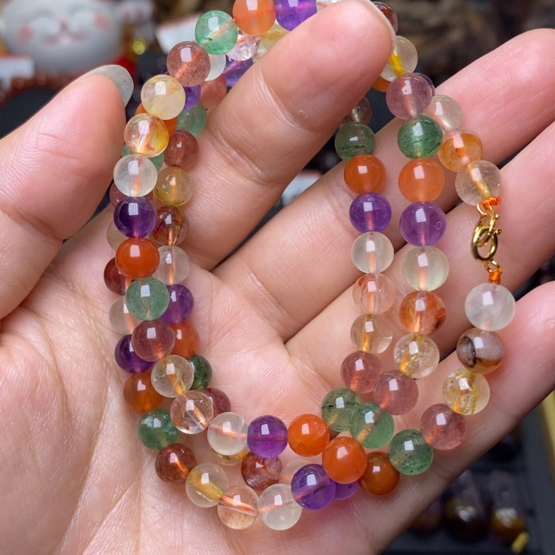 水晶A002多宝万能链6m未镶嵌