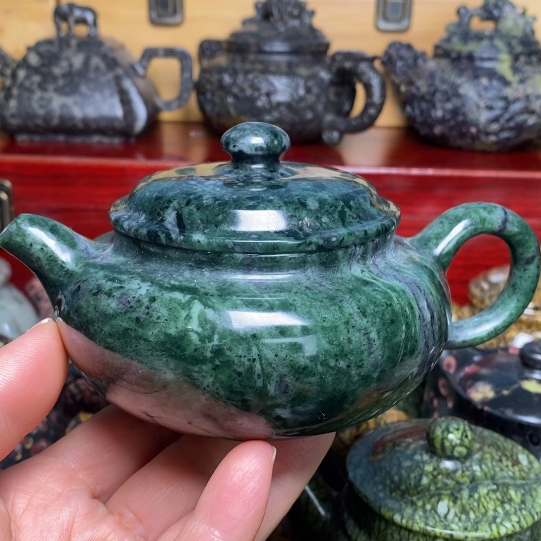 藏玉药王石福利款仿古壶240cc
