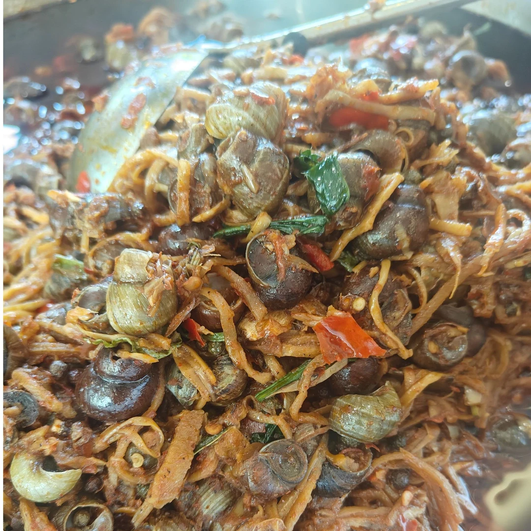 酸笋炒田螺（1000g）