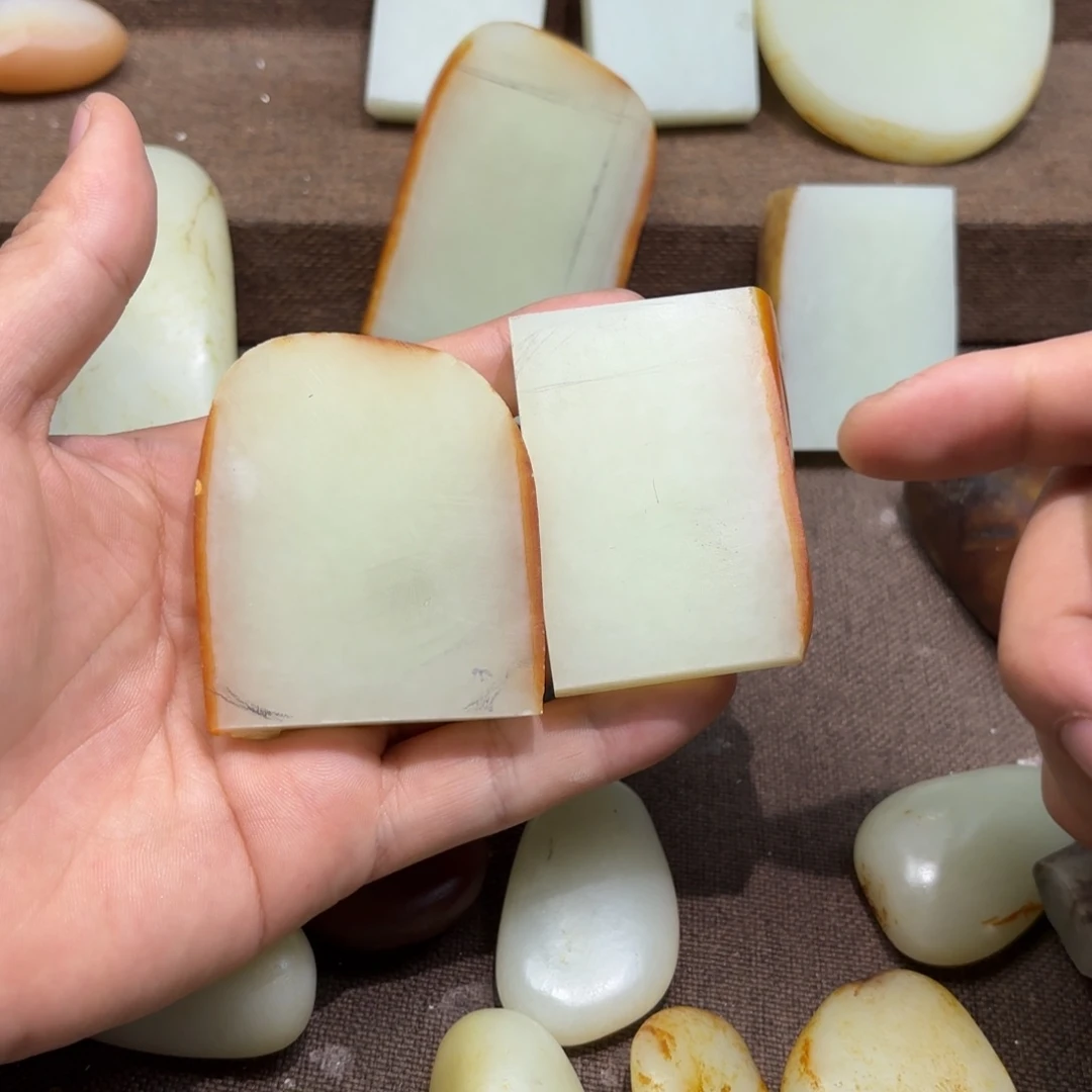 定制和田玉挂件未镶嵌～**…