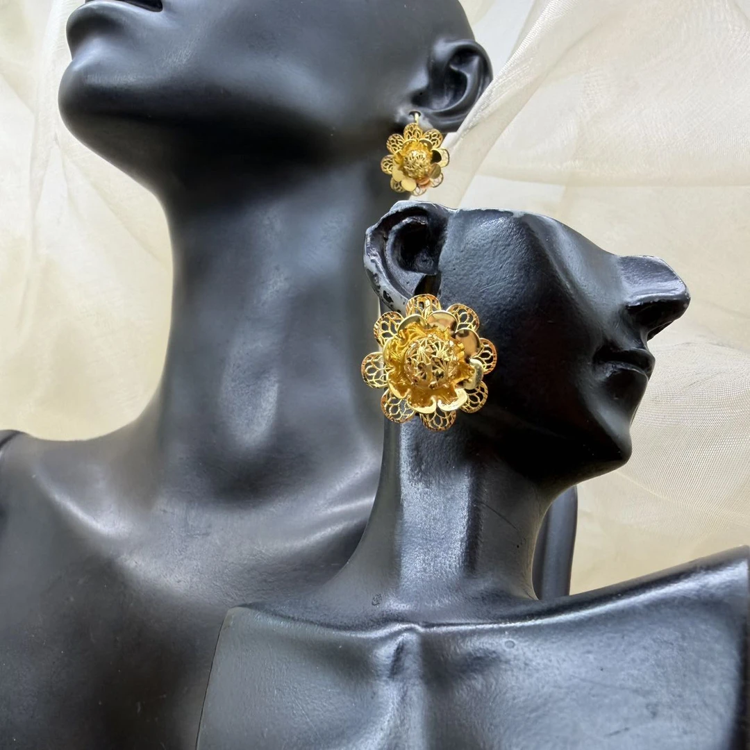 B播 5.07g 足金999 耳饰 d