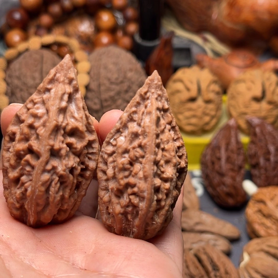 手串文玩核桃玩**白核桃40