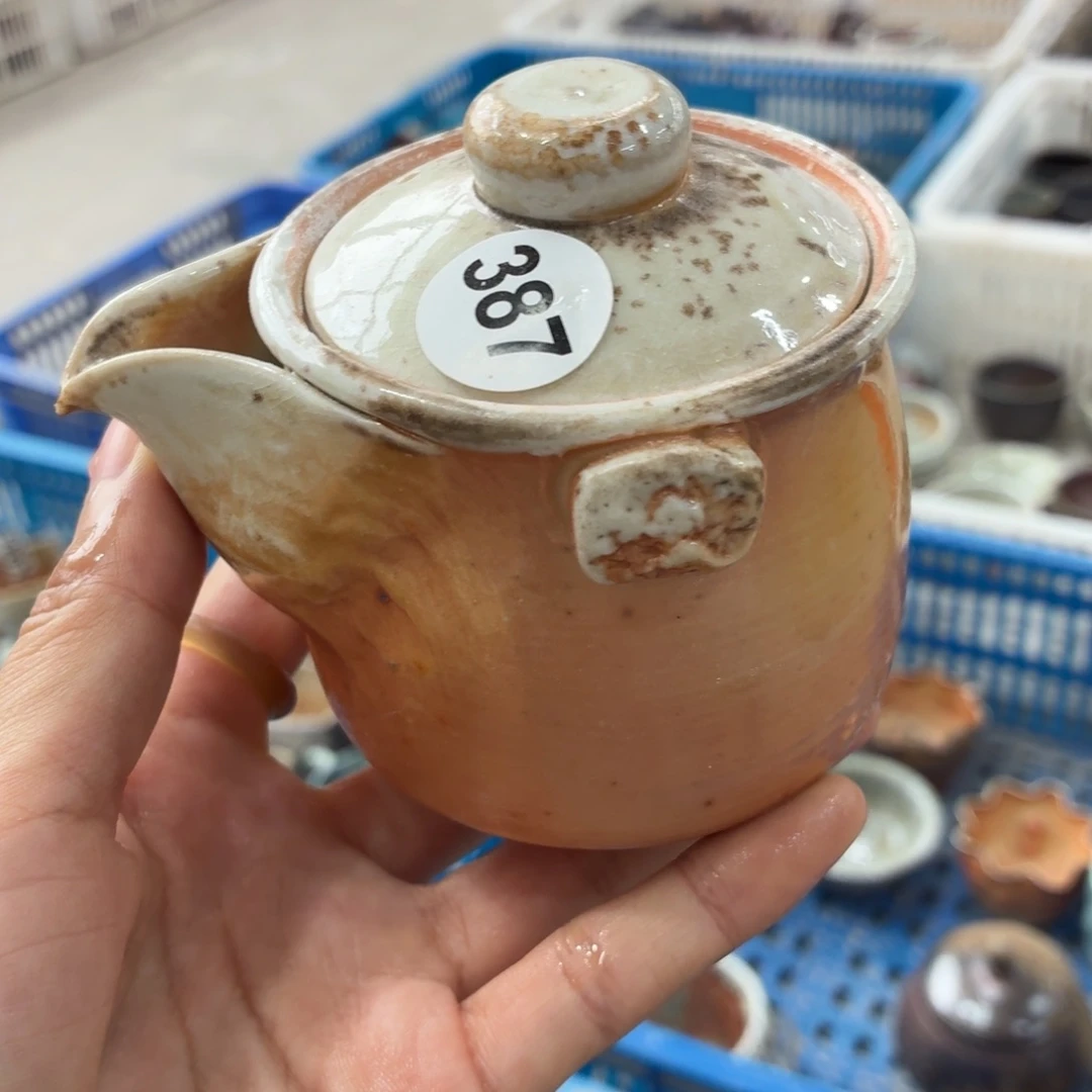 陶园柴烧精品高货387打磨